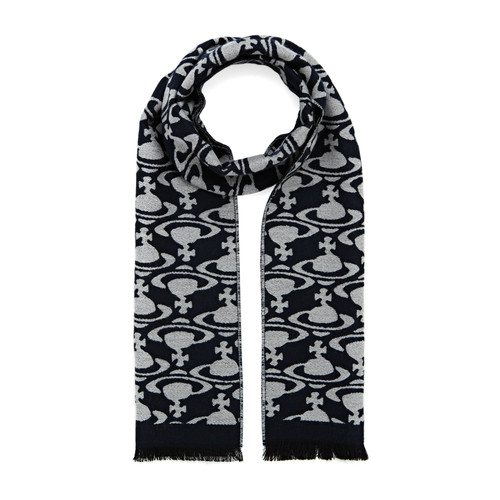 Vivienne Westwood On and Off Scarf navy blue