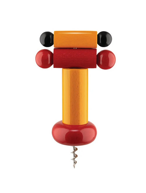 ES17 Sottsass Twergi Corkscrew black, yellow, red