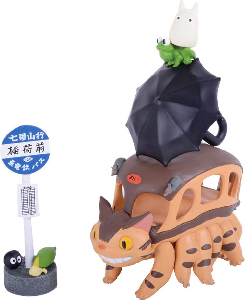 My Neighbour Totoro Cat Bus Figure Set / 7 Piece studio brillantine toronto canada