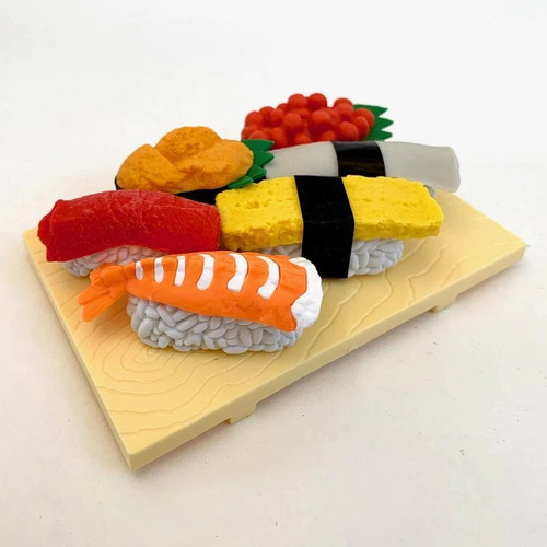 Iwako Sushi Erasers and Puzzle Set b