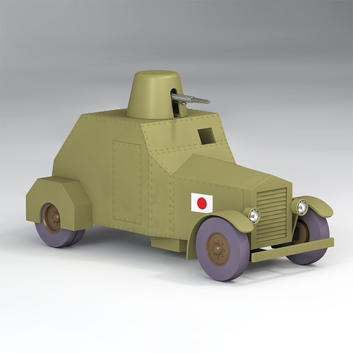 Tintin's cars 1/24 - The Nankin car from The Blue Lotus