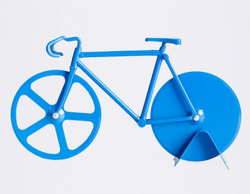 doiy Fixie Bicycle Pizza Cutter blue studio brillantine toronto canada
