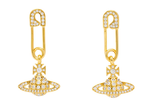 Vivienne Westwood Lucrece Earrings gold studio brillantine toronto canada