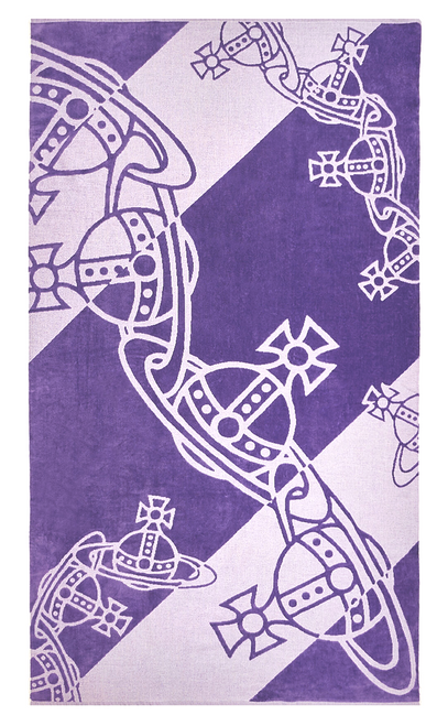 Vivienne Westwood chain orbs Beach-Pool Towel lilac studio brillantine toronto canada Vivienne Westwood chain orbs Beach-Pool Towel lilac studio brillantine toronto canada