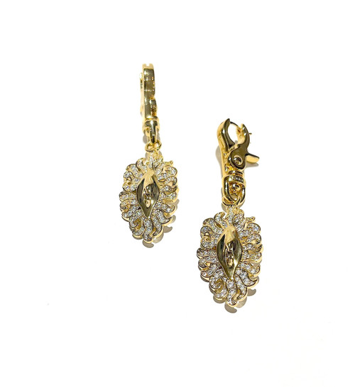 Vivienne Westwood Calista Vulva Earrings gold studio brillantine toronto canada 1 Vivienne Westwood Calista Vulva Earrings gold studio brillantine toronto canada 1