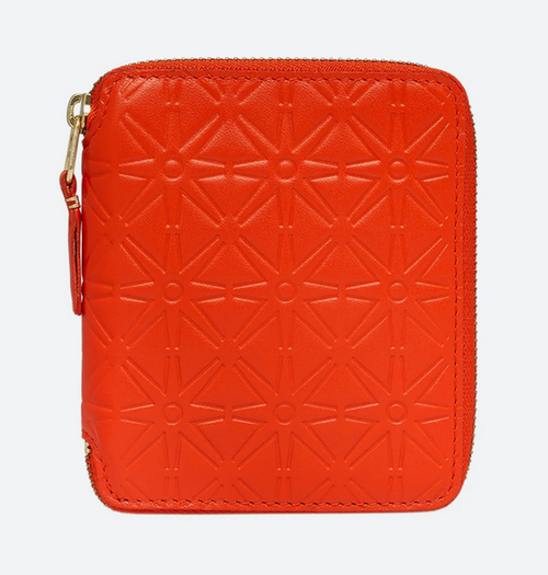 CDG Wallet Embossed SA210EA orange studio brillantine toronto canada