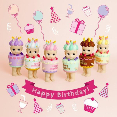 Sonny Angel Happy Birthday Gift Cake studio brillantine toronto canada