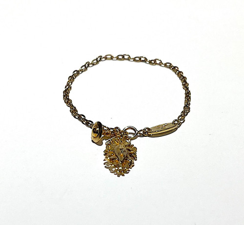 Vivienne Westwood Veronica Vulva Bracelet gold studio brillantine toronto canada