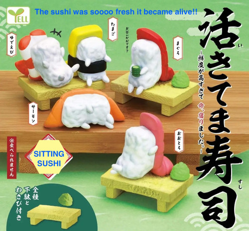 capsule toy gachapon sitting sushi studio brillantine toronto canada 4