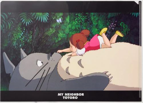 Studio Ghibli Totoro A4 Folder Totoro's Belly studio brillantine toronto canada