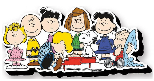 Peanuts Gang Magnet studio brillantine toronto canada