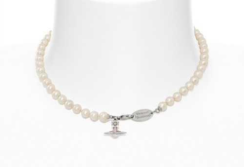 Vivienne Westwood Simonetta Pearl Necklace platinum studio brillantine toronto canada