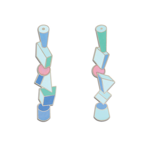 Memphis Design Archive Casotto 1&2 Earrings