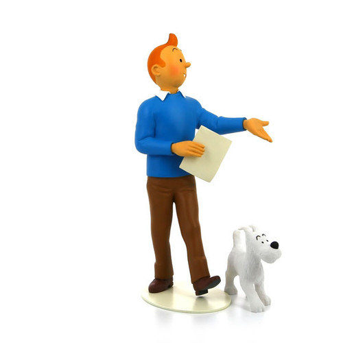 Tintin "Museum of the Imagination" / "Musée Imaginaire" Statuette studio brillantine toronto canada