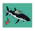 Tintin Shark Submarine Blanket