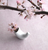 hakusan Mori Totto Bird bud vase