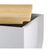 alessi Mattina Bread Box warm grey c