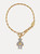 Vivienne Westwood Little Pave Teddy Bracelet gold studio brillantine toronto canada