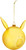 alessi asinello donkey ornament gold b