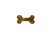 Vivienne Westwood Man. Lucho Bone Single Stud Earring antique gold