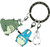 My Neighbour Totoro 3 Enamel Figures Key Ring e