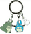 My Neighbour Totoro 3 Enamel Figures Key Ring