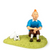 Tintin and Milou Resin Sitting on the Grass Statuette studio brillantine toronto canada