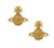 Vivienne Westwood Tamia Earrings gold-amber