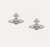 Vivienne Westwood Lorelei Stud Earrings platinum silver studio brillantine toronto canada