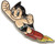 Mighty Atom-Astro Boy Pin / Flying studio brillantine toronto canada
