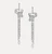 Vivienne Westwood Ginetta Earrings platinum Studio Brillantine Toronto Canada 3