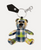 Vivienne Westwood Teddy Keyring fluro tartan studio brillantine toronto canada