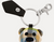 Vivienne Westwood Teddy Keyring fluro tartan studio brillantine toronto canada