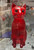 Breba Cat Sitting Nodder translucent orange / Wackelfiguren studio brillantine toronto canada