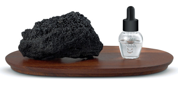 Dropper Lava Stone Fragrance Diffuser with Shhh Essential Oil