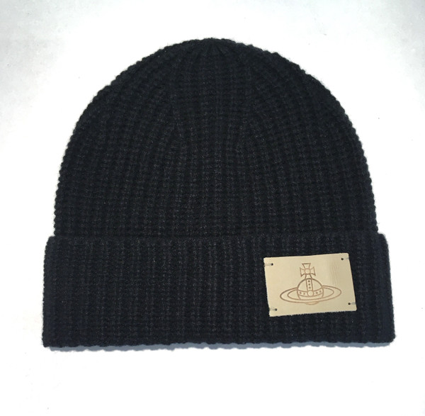 vivienne westwood beanie with orb black