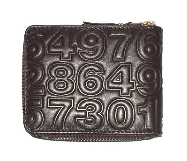 cdg wallet embossed numbers sa710ED studio brillantine toronto canada