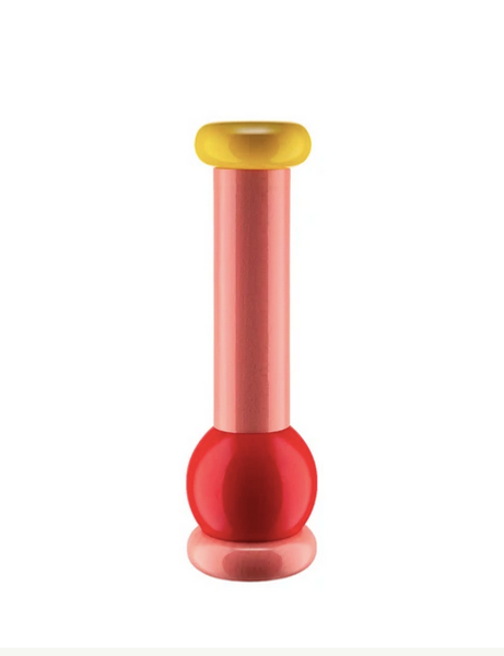 MP0210 2 Sottsass Twergi Mill pink, red, yellow / Alessi Values Collection