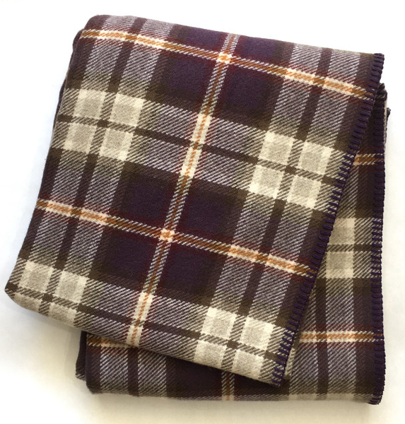 pendleton blanket eco wise wool plum