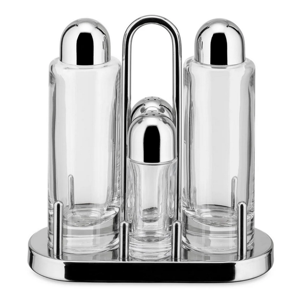 Alessi Sottsass 5070 Condiment Set studio brillantine toronto canada