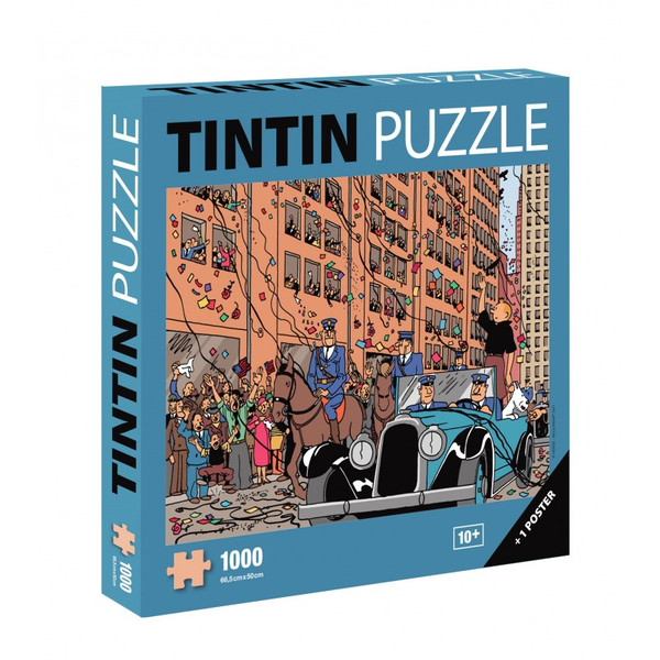 Tintin Puzzle Parade / 1000 Piece Puzzle with Poster 