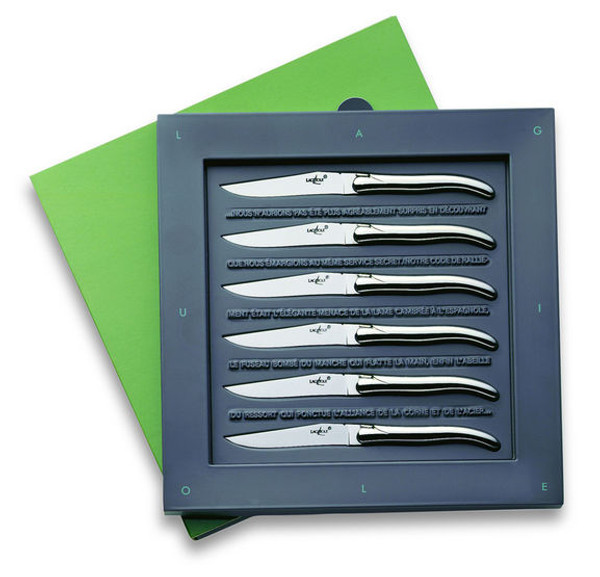 starck laguiole stead knife set studio brillantine 