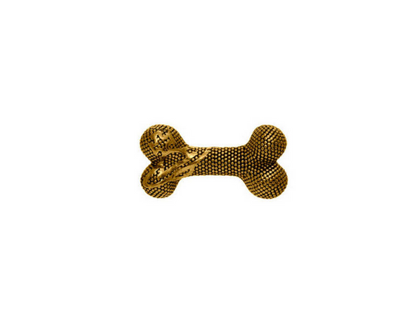 Vivienne Westwood Man. Lucho Bone Single Stud Earring antique gold