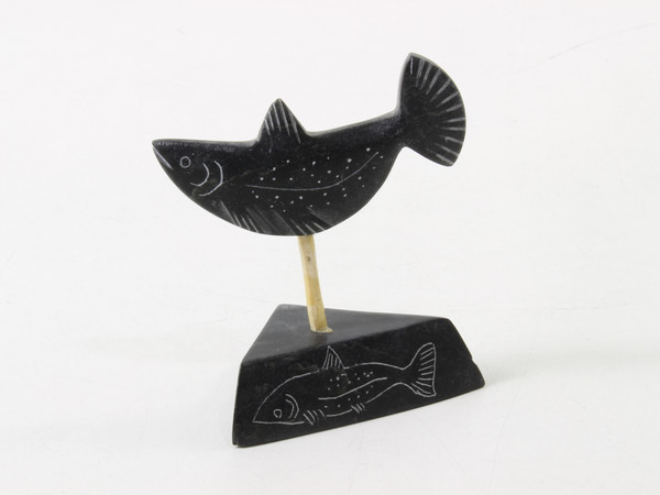 Nunavik Fish 14780 / Inuit Art Sculpture