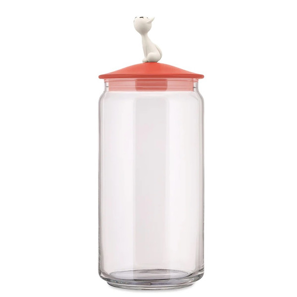 Alessi Mio Cat Jar red orange studio brillantine toronto canada