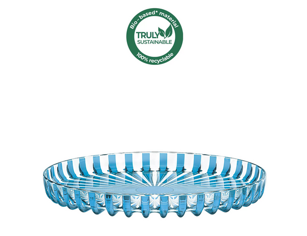 Dolcevita Tray 31cm turquoise / Bio-based Material a