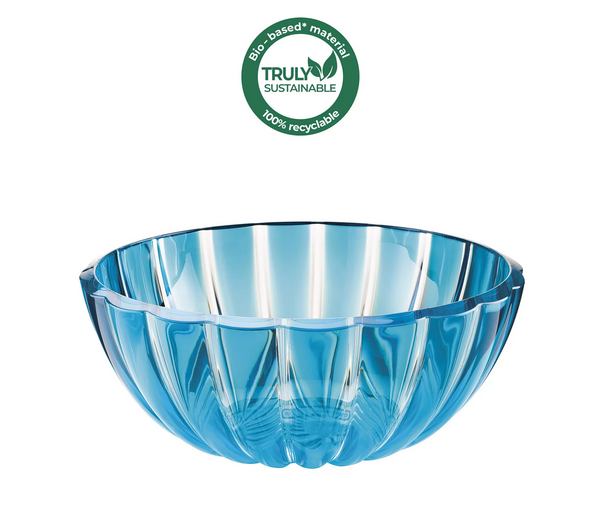 Dolcevita Bowl 25cm turquoise / Bio-based Material