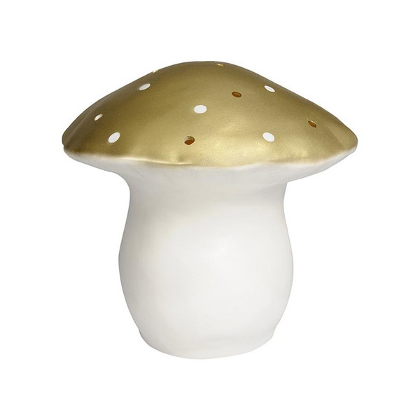 Mushroom Light large gold