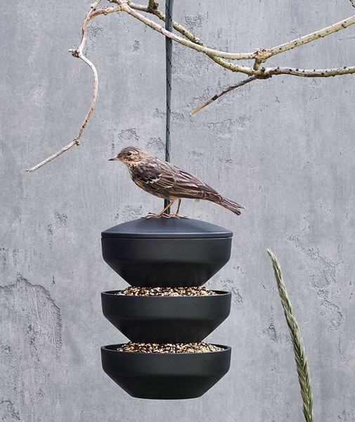 Birds Feeding Station Recycled studio brillantine