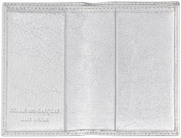 comme-des-garcons-wallet CDG Wallet Gold Line SA6400G silver studio brillantine